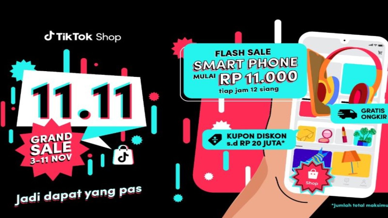 TikTok Shop Grand Sale 11.11