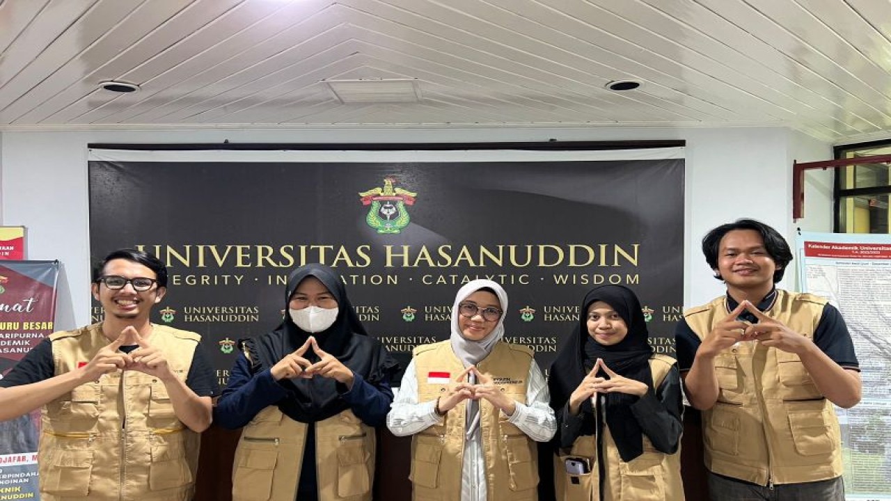 Tim UKM Start Up Unhas hadirkan aplikasi dan pengolahan sampah yang mendapatkan pendanaan Ormawa.ANTARA/HO-Unhas