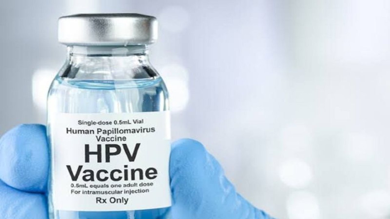 Foto vaksin HPV yang akan diberikan kepada siswi kelas 5 dan 6 SD atau berusia 12 tahun sebagai prevalensi dan perlindungan sejak dini dari kanker serviks. ANTARAHO/Dinkes Kota Tangerang