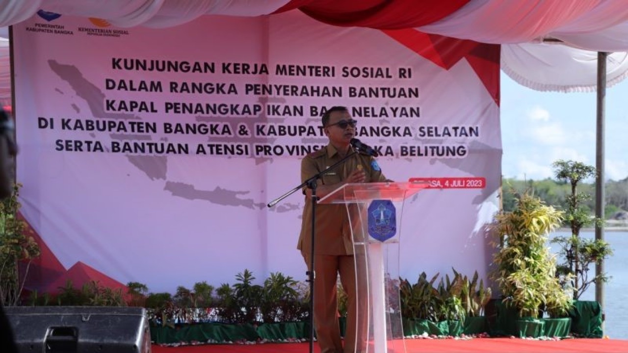 Wakil Bupati Bangka Syahbudin (ANTARA/Kasmono)