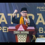 Wakil Wali Kota Tangerang Selatan Pilar Saga Ichsan saat menghadiri acara silaturahmi pelaku seni dan budaya. ANTARA/Irfan-1688715282
