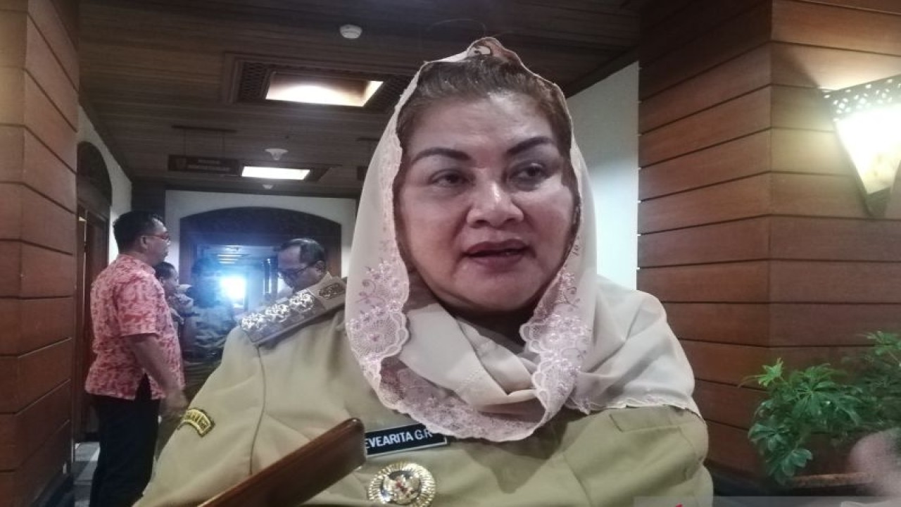 Wali Kota Semarang Hevearita Gunaryanti Rahayu. (ANTARA/Zuhdiar Laeis)