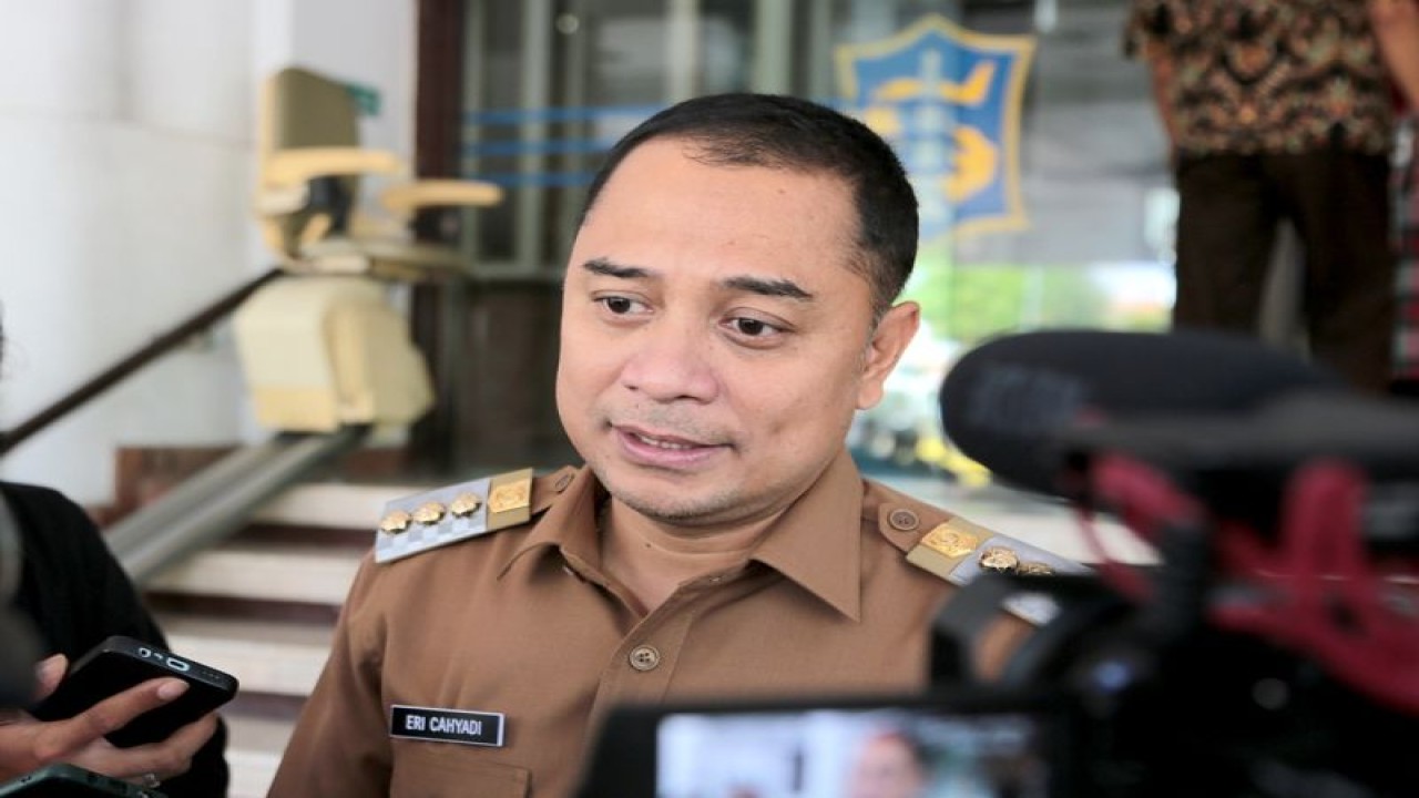 Wali Kota Surabaya Eri Cahyadi (ANTARA/HO-Diskominfo Surabaya)