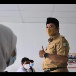 Wali Kota Tangerang Arief R Wismansyah saat meninjau kegiatan belajar mengajar beberapa waktu lalu. (ANTARA/HO'Pmekot Tangerang)-1689579611