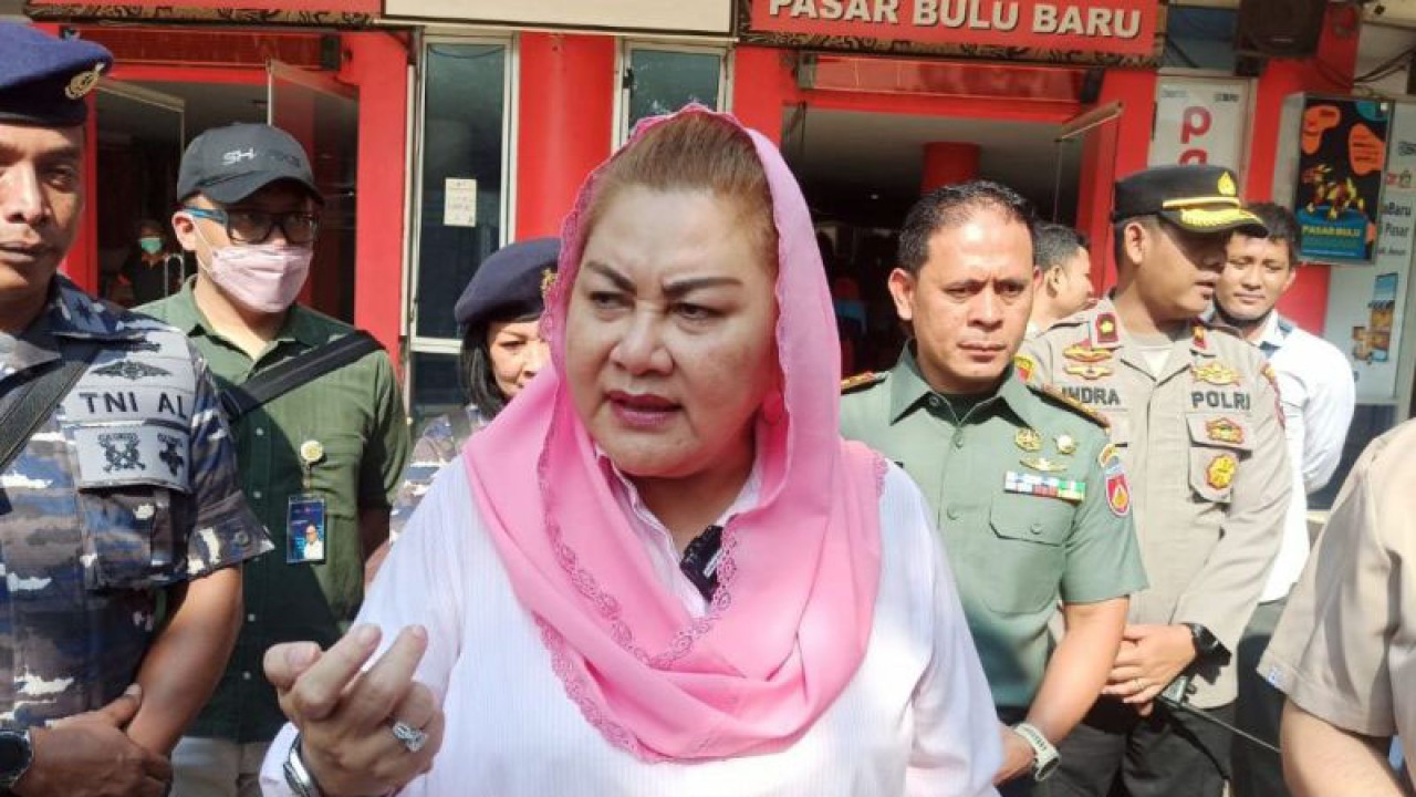 Wali Kota Semarang Hevearita Gunaryanti Rahayu. (ANTARA/Zuhdiar Laeis)