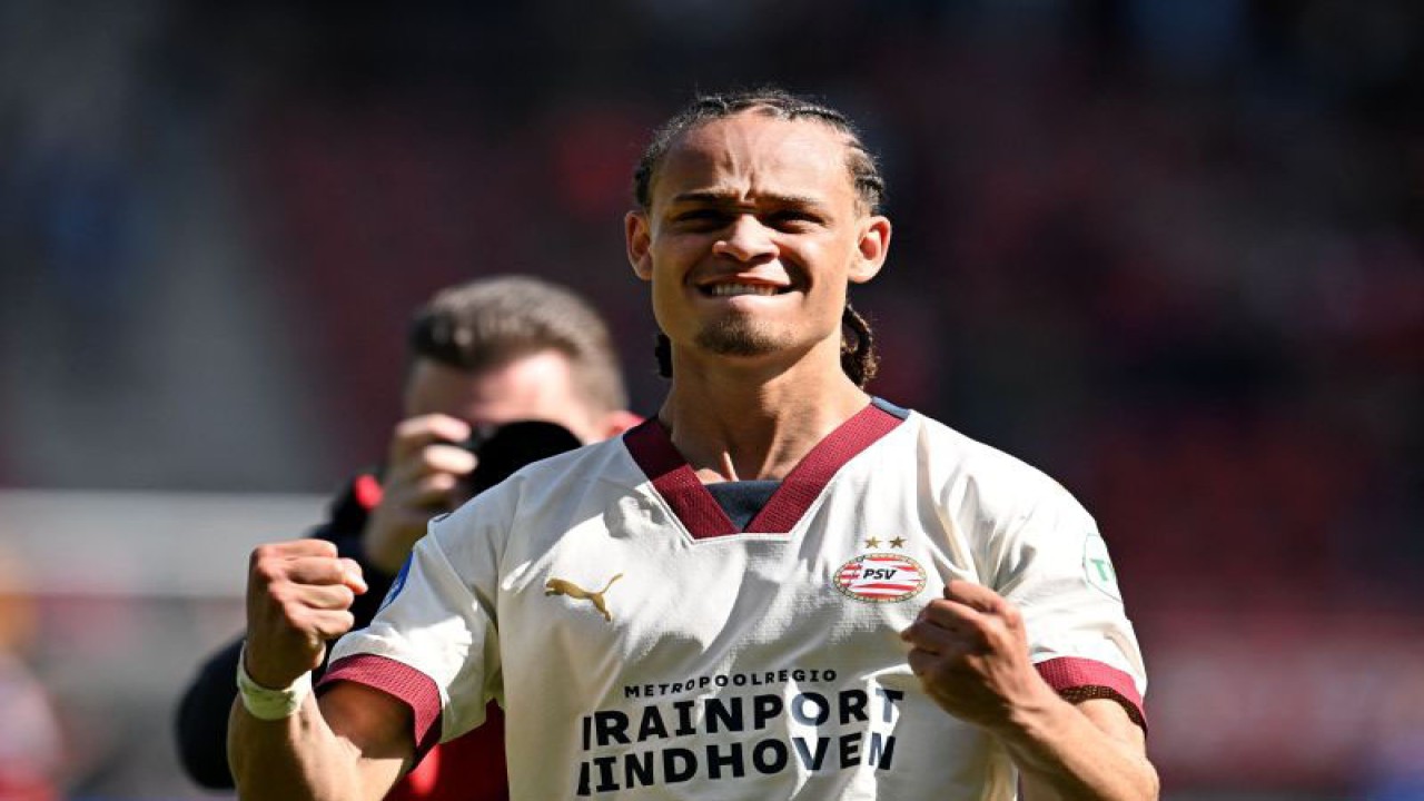 Xavi Simons (Photo by Olaf Kraak / ANP / AFP) / Netherlands OUT (AFP/OLAF KRAAK)