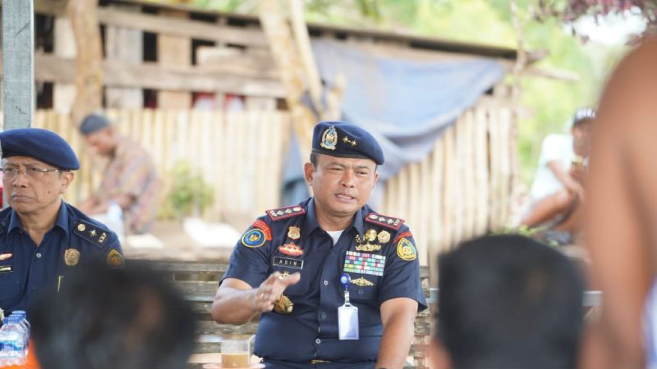 Direktur Jenderal (Dirjen) Pengawasan Sumber Daya Kelautan dan Perikanan (PSDKP) Kementerian Kelautan dan Perikanan (KKP) Adin Nurawaluddin. ANTARA/ (HO-KKP)