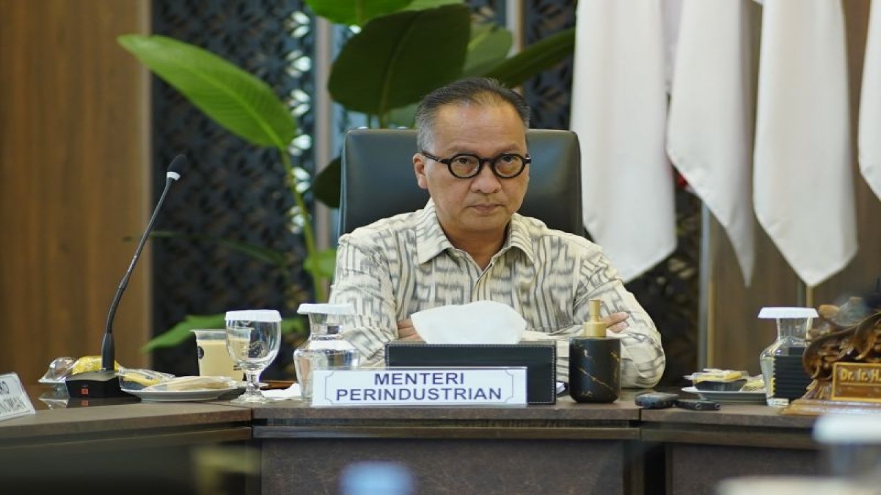 Menteri Perindustrian (Menperin) Agus Gumiwang Kartasasmita. ANTARA/HO-Kementerian Perindustrian.