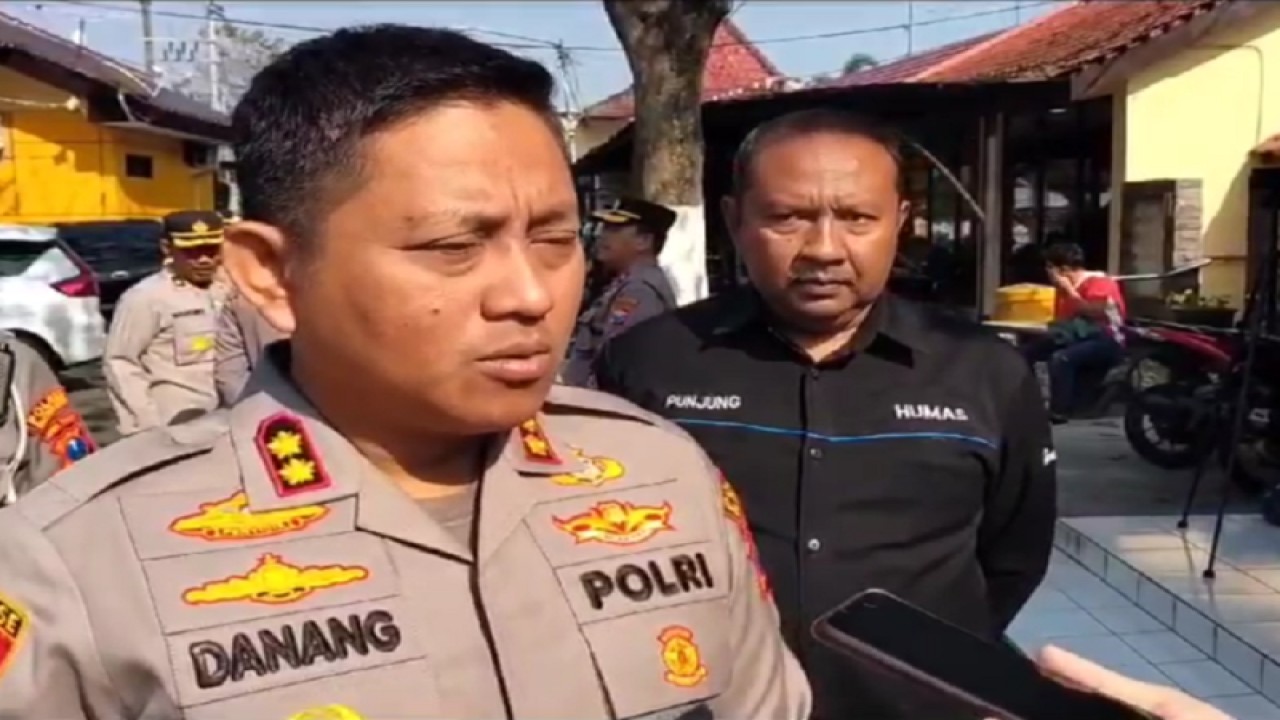 Kapolres Blitar Kota AKBP Danang Setyo Pambudi Sukarno. ANTARA/ HO-polisi