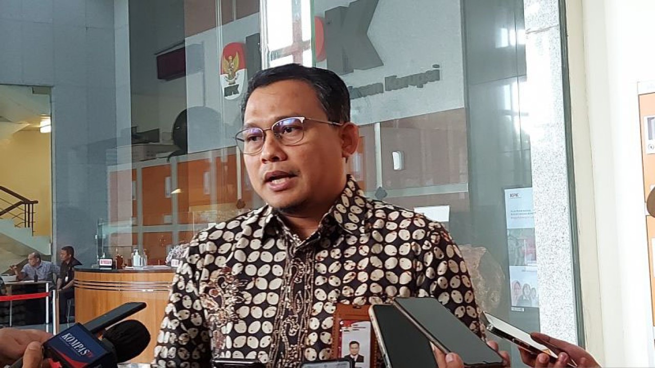 Kepala Bagian Pemberitaan KPK Ali Fikri. ANTARA/Fianda Sjofjan Rassat.