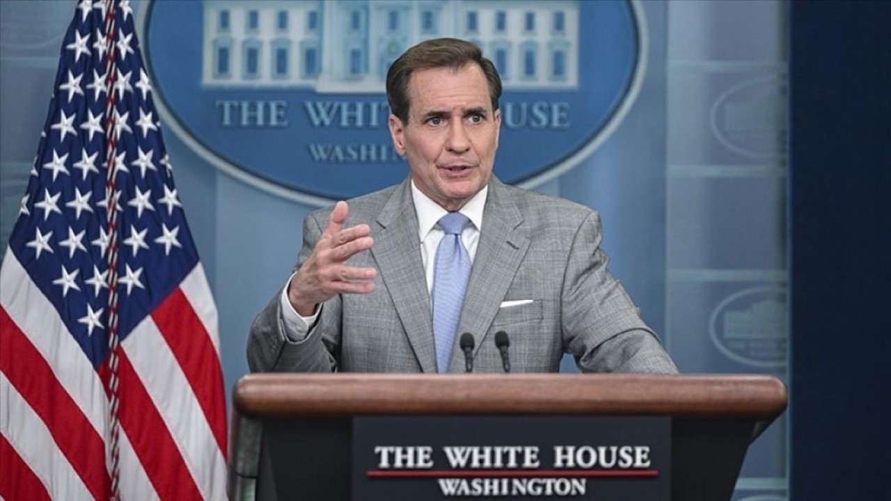 Juru bicara Keamanan Nasional Gedung Putih John Kirby. (Anadolu Agency)
