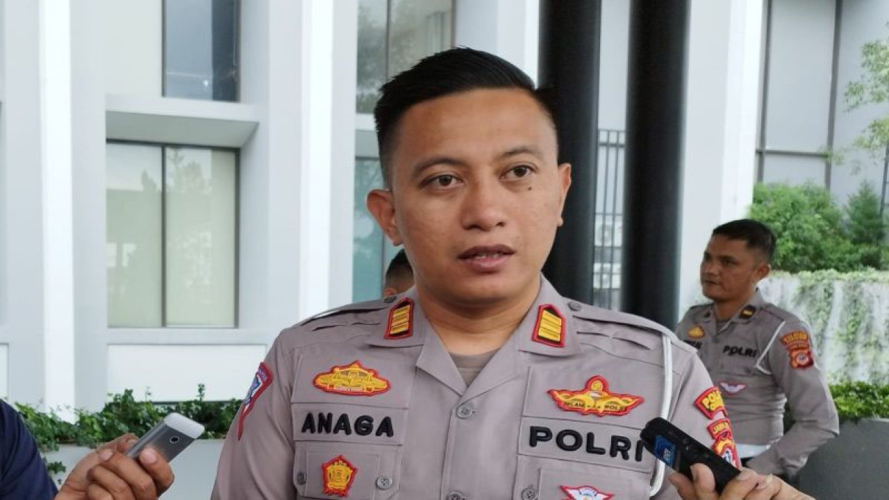 Kasatlantas Polres Cianjur AKP Anaga Budiharso. ANTARA/Ahmad Fikri