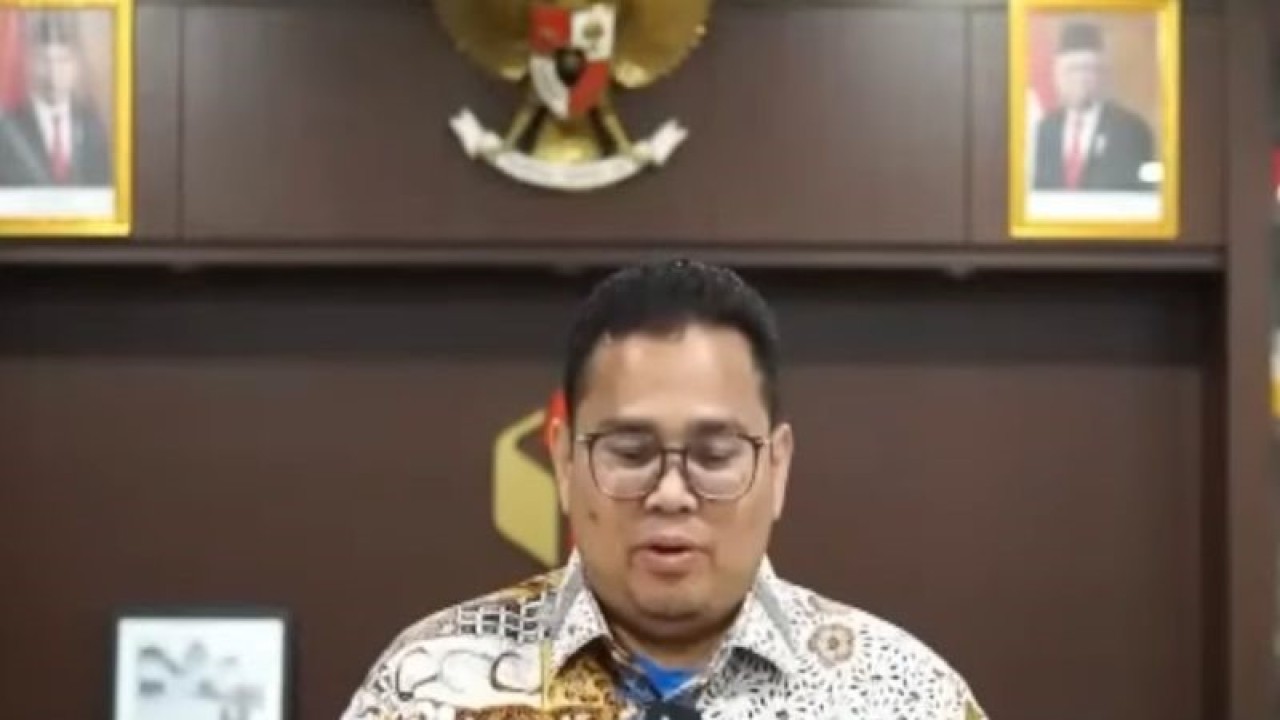 Tangkapan Layar - Ketua Bawaslu RI Rahmat Bagja dalam Peluncuran Pos Konsultasi Hukum Bagi Masyarakat dipantau melalui kanal YouTube Bawaslu RI, Jakarta, Jumat (18/8/2023). (ANTARA/Narda Margaretha Sinambela)