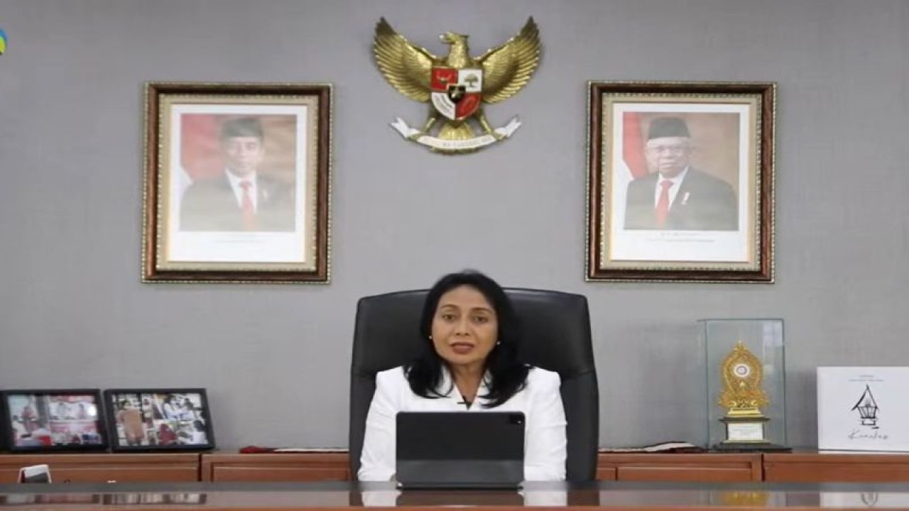 Menteri Pemberdayaan Perempuan dan Perlindungan Anak Bintang Puspayoga. (ANTARA/ HO-Kemen PPPA)