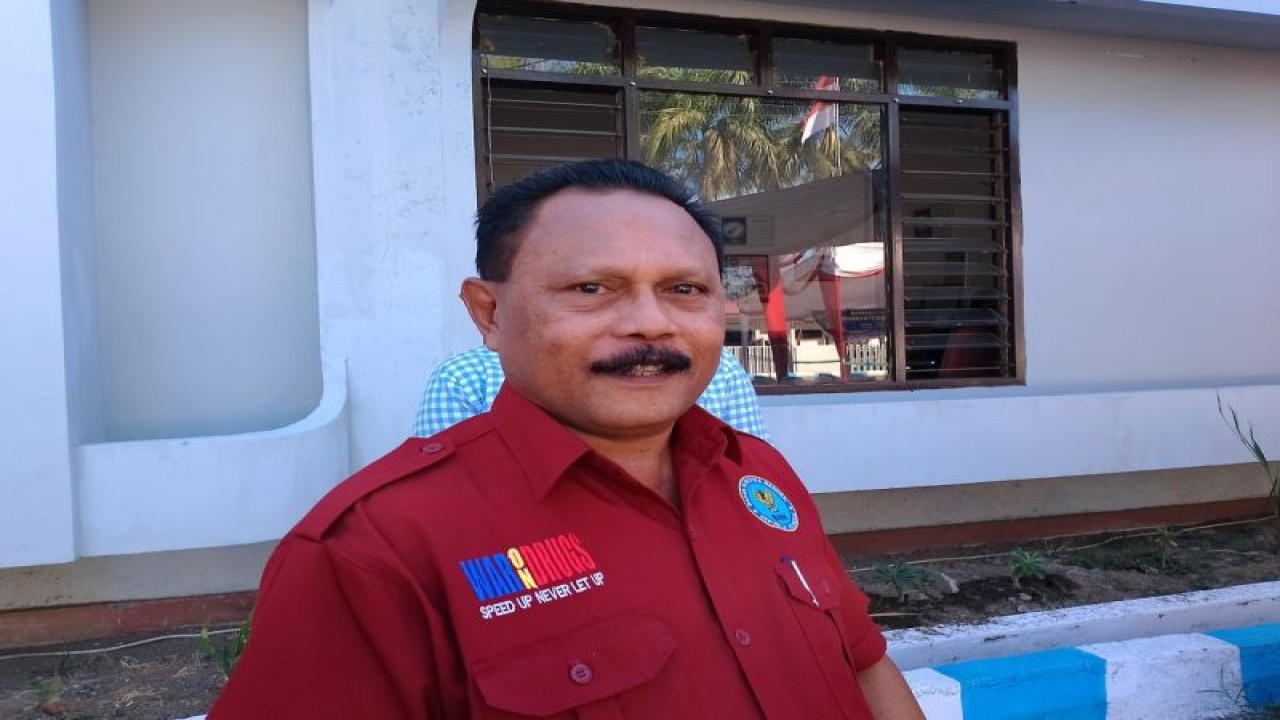 Kepala BNNK Sangihe Melky Tuankota. ANTARA/Jorie Darondo (1)