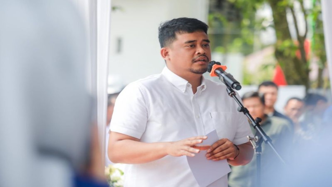 Arsip foto - Wali Kota Medan Bobby Nasution. (ANTARA/HO-Diskominfo Kota Medan)