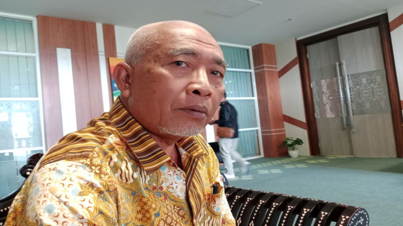 Kepala BPBD Lombok Tengah, Provinsi Nusa Tenggara Barat, H Ridwan Maruf (ANTARA/Akhyar Rosidi)