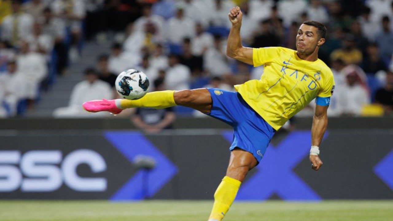 Penyerang Al Nassr Cristiano (Photo by AFP) (AFP/-)
