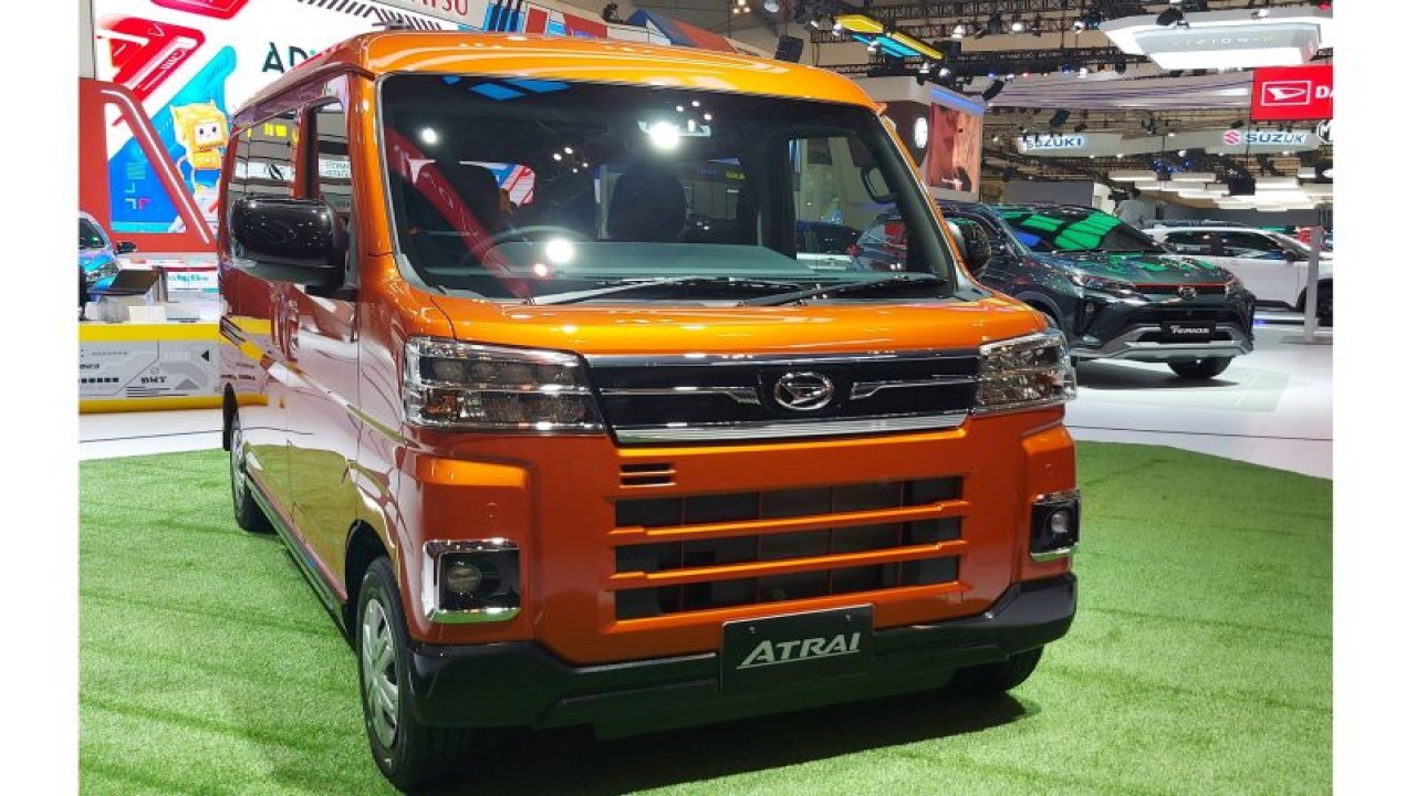 Daihatsu Atrai mejeng di gelaran Gaikindo Indonesia International Auto Show (GIIAS) 2023. (ANTARA/HO-Daihatsu)