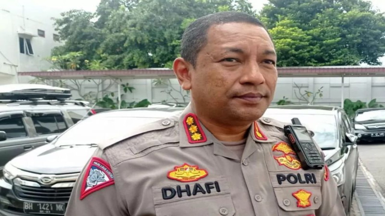 Dirlantas Polda Jambi Kombes Pol. Dhafi di Jambi (ANTARA/HO-IST)