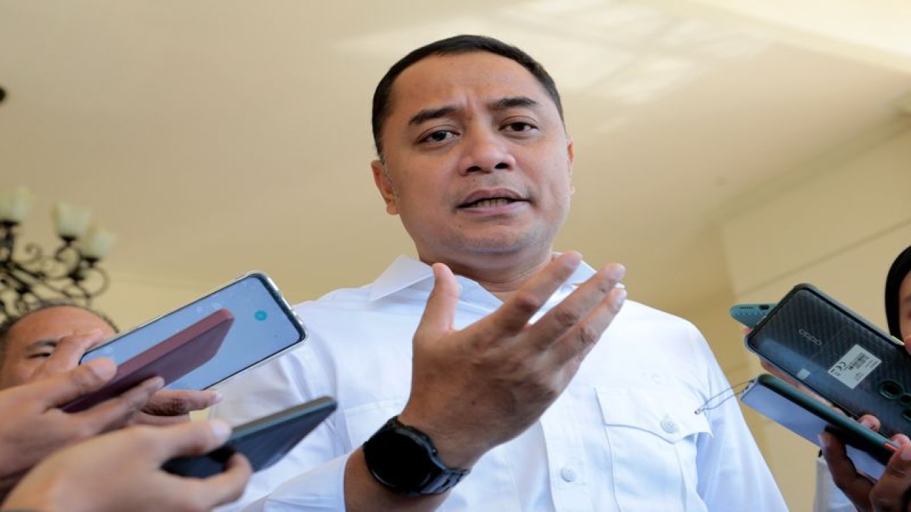 Wali Kota Surabaya Eri Cahyadi (ANTARA/HO-Pemkot Surabaya)