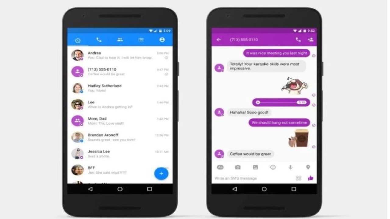 Facebook Messenger hapus dukungan SMS bulan depan. (Gizmochina)