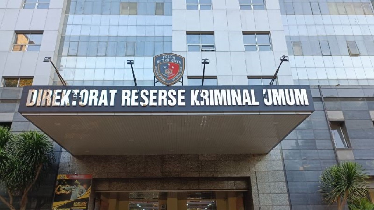 Gedung Direktorat Reserse Kriminal Umum Polda Metro Jaya. ANTARA/Ilham Kausar