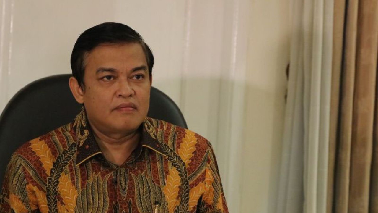 Kepala Badan Pembinaan Hukum Nasional Kementerian Hukum dan HAM Widodo Ekatjahjana di Jakarta, Rabu (2/8/2023). ANTARA/HO-Humas Badan Pembina Hukum Nasional