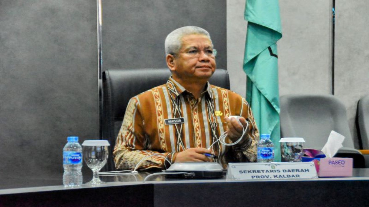Sekretaris Daerah Pemerintah Provinsi Kalbar Harisson (ANTARA/Rendra Oxtora)
