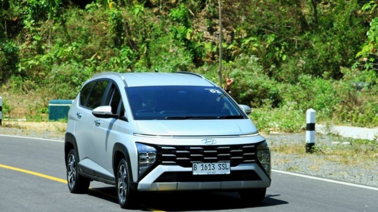 Hyundai Stargazer x. (ANTARA/Chairul Rohman)