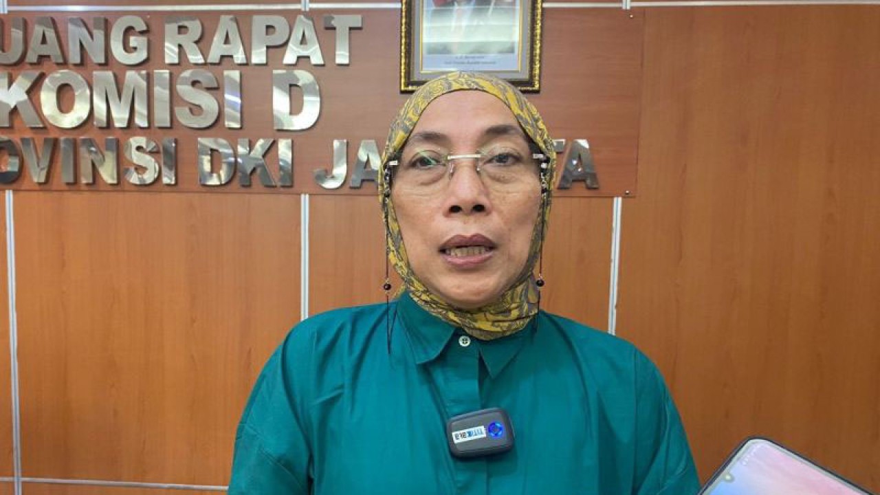 Ketua Komisi D DRPD DKI Jakarta Ida Mahmudah memberikan keterangan kepada wartawan, Jakarta, Selasa (1/8/2023). ANTARA/Luthfia Miranda Putri