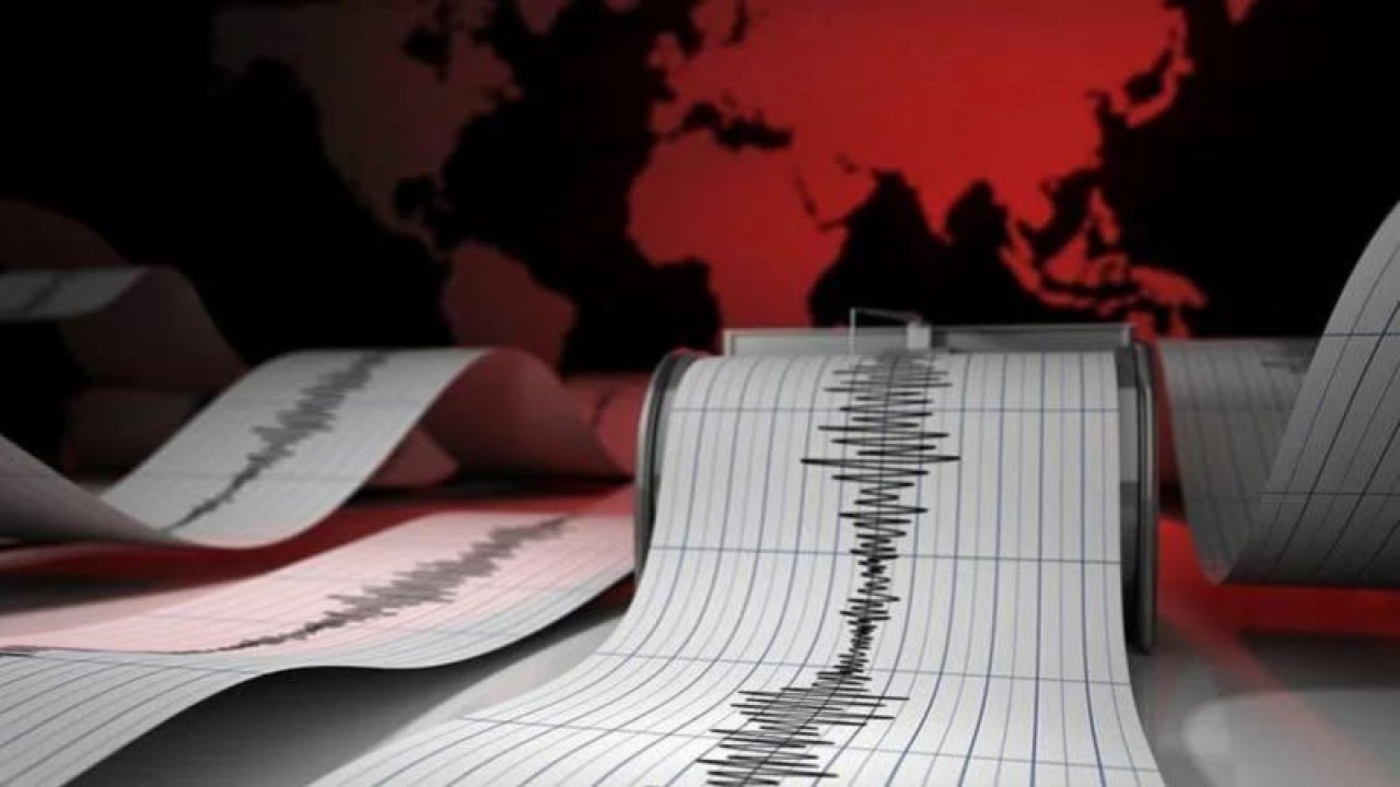 Ilustrasi - Gempa bumi yang tercatat oleh seismometer. ANTARA/Shutterstock/aa. (.)