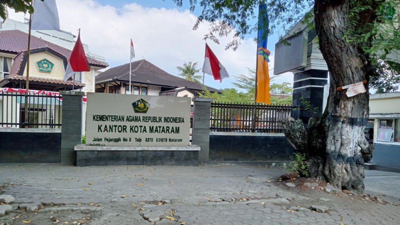 Ilustrasi: Kantor Kementerian Agama Kota Mataram, Provinsi Nusa Tenggara Barat. (ANTARA/Nirkomala)