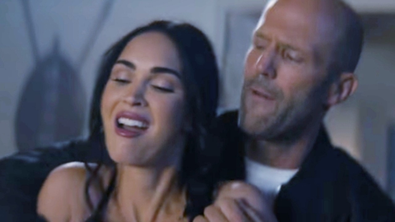 Jason Statham dan Megan Fox lakoni adegan ranjang di Trailer Expend4bles/Youtube