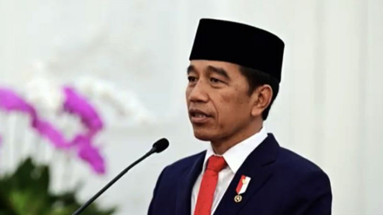 Tangkapan layar - Presiden Joko Widodo menyampaikan sambutan dalam Sidang Pleno Khusus Peringatan HUT ke-20 Mahkamah Konstitusi di Jakarta, Kamis (10/8/2023). ANTARA/Yashinta Difa/am.