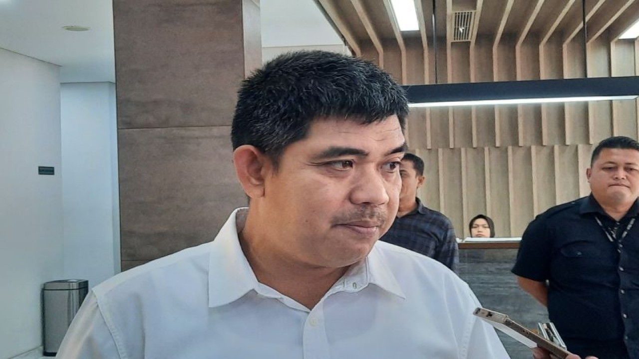Juru bicara Densus 88 Antiteror Polri Kombes Pol. Aswin Siregar di Jakarta, Senin (21/8/2023). (ANTARA/Laily Rahmawaty)