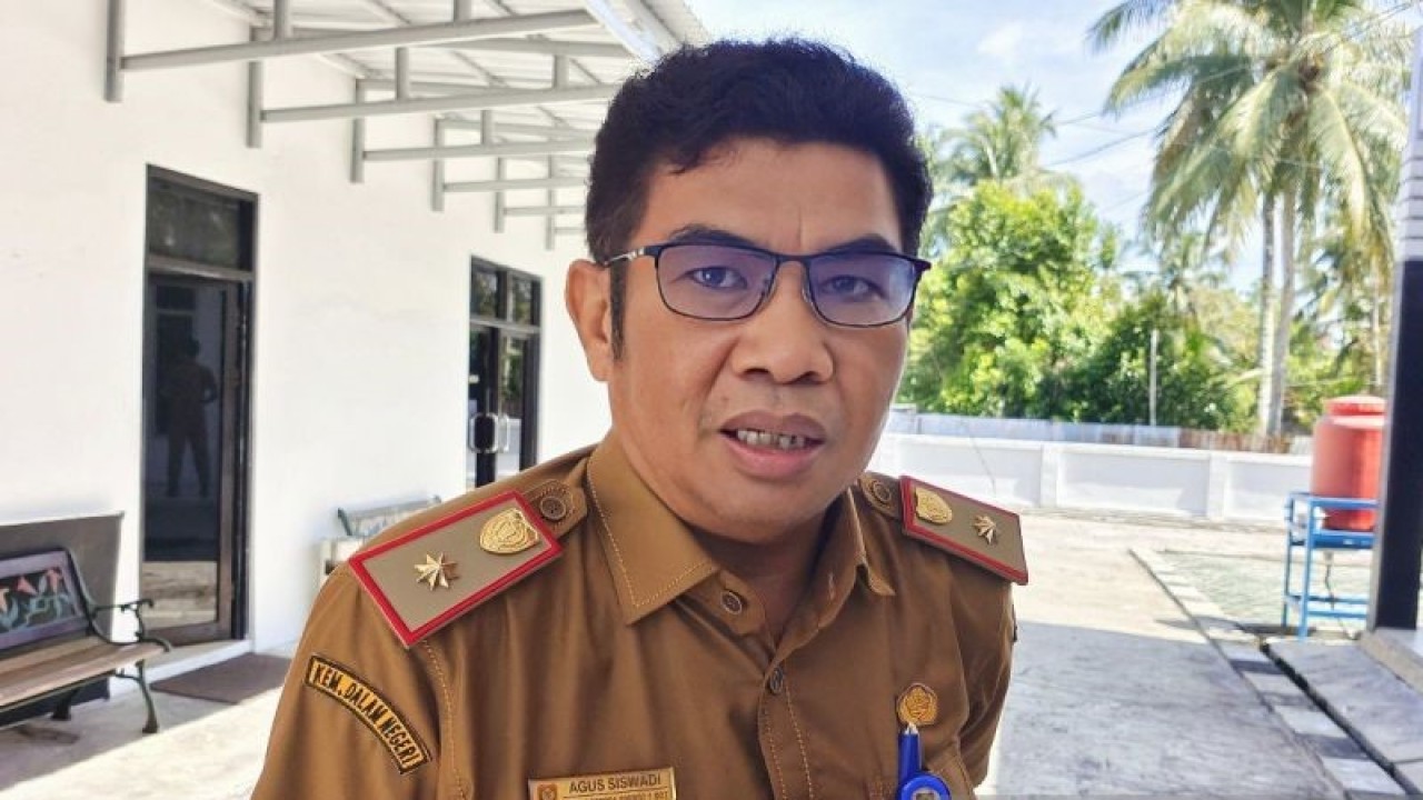 Kadiskominfosantik Kalteng, Agus Siswadi. (ANTARA/Muhammad Arif Hidayat)
