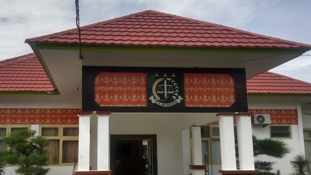 Kantor Kejaksaan Negeri Kabupaten Mukomuko, Jumat (25/8/2023) ANTARA/Ferri.
