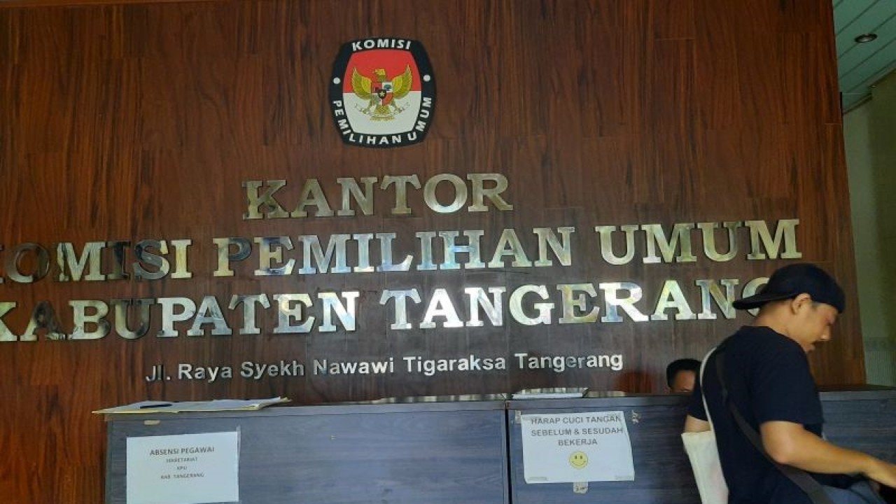 Kantor Komisi Pemilihan Umum Kabupaten Tangerang (Azmi)