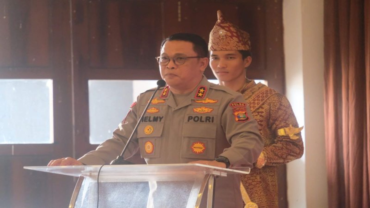Kapolda Lampung Irjen Pol. Helmy Santika. (ANTARA/HO-Humas Polda Lampung)