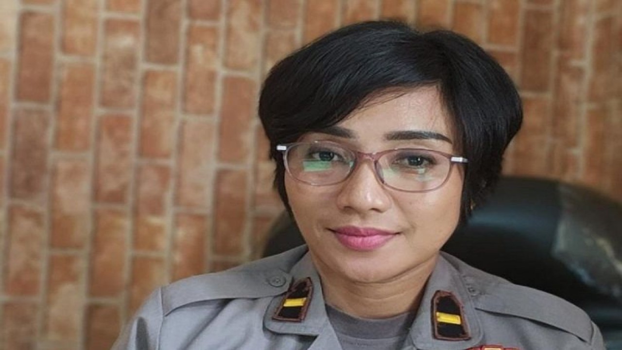 Kasi Humas Polresta Pulau Ambon dan Pulau-pulau Sease, Inspektur Polisi Dua Janet Luhukay. ANTARA/Daniel
