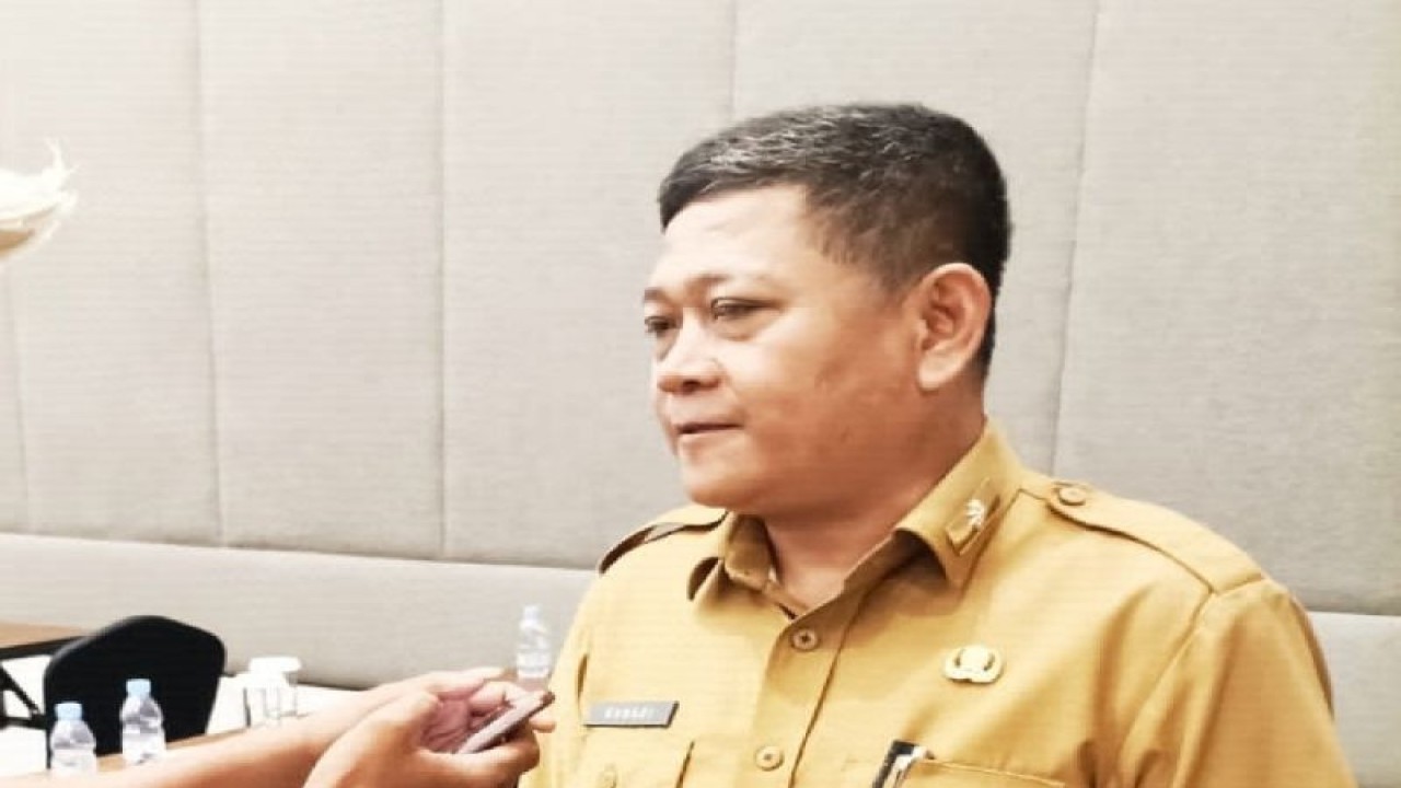 Kepala Badan Pengelolaan Keuangan Aset Daerah (BPKAD) Kabupaten Biak Numfor,Papua Gunadi M.Si. ANTARA/Muhsidin