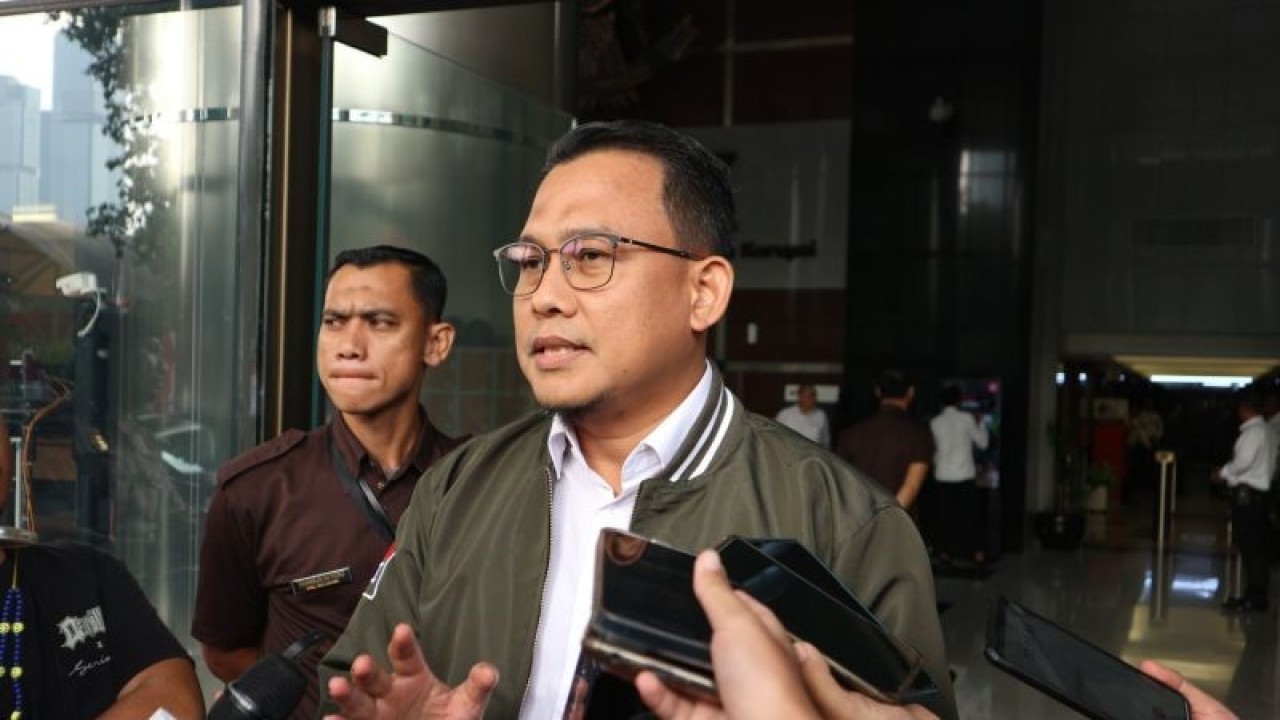 Kepala Bagian Pemberitaan KPK Ali Fikri. (ANTARA/Fianda Sjofjan Rassat)