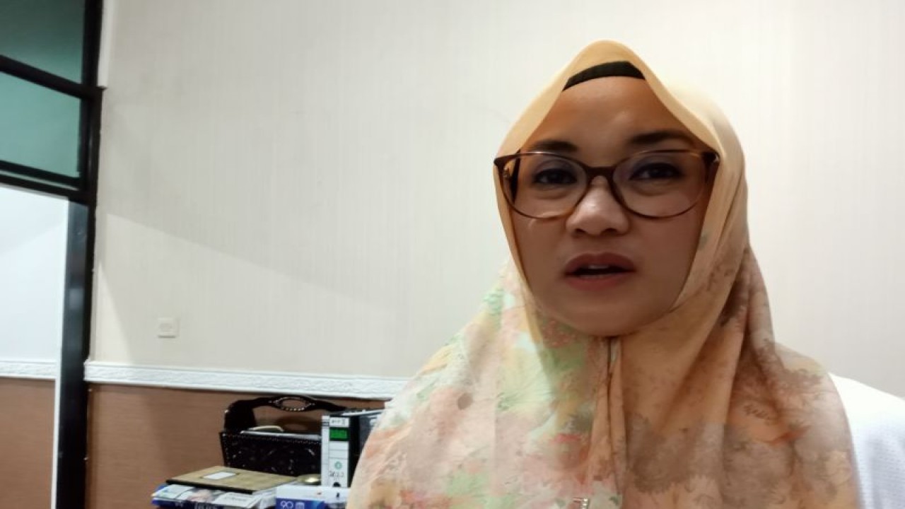 Ketua TP PKK Kota Mataram Kinnastri Mohan Roliskana. (ANTARA/Nirkomala)