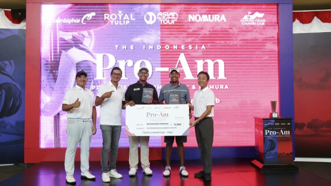 Kevin C. Akbar Raih Gelar Profesional Pertama di The Indonesia Pro-Am