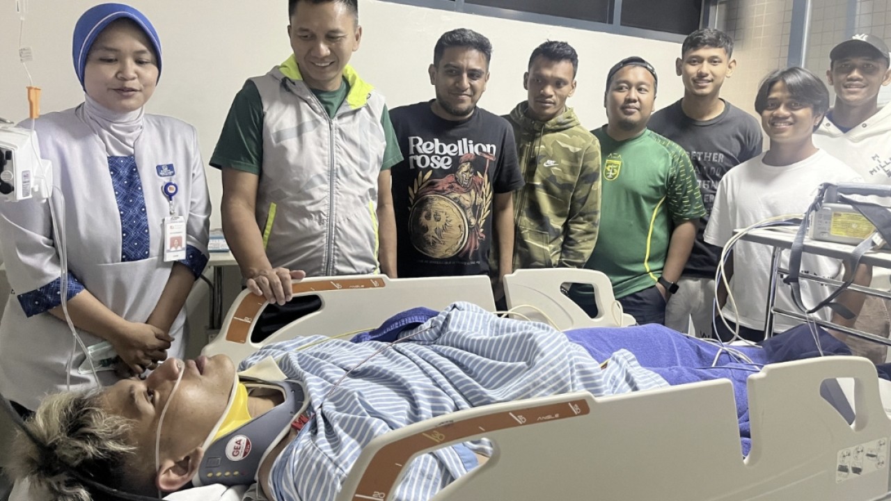 Kondisi Risky Dwiyan yang Alami Cidera Tukang Belakang Semakin Membaik