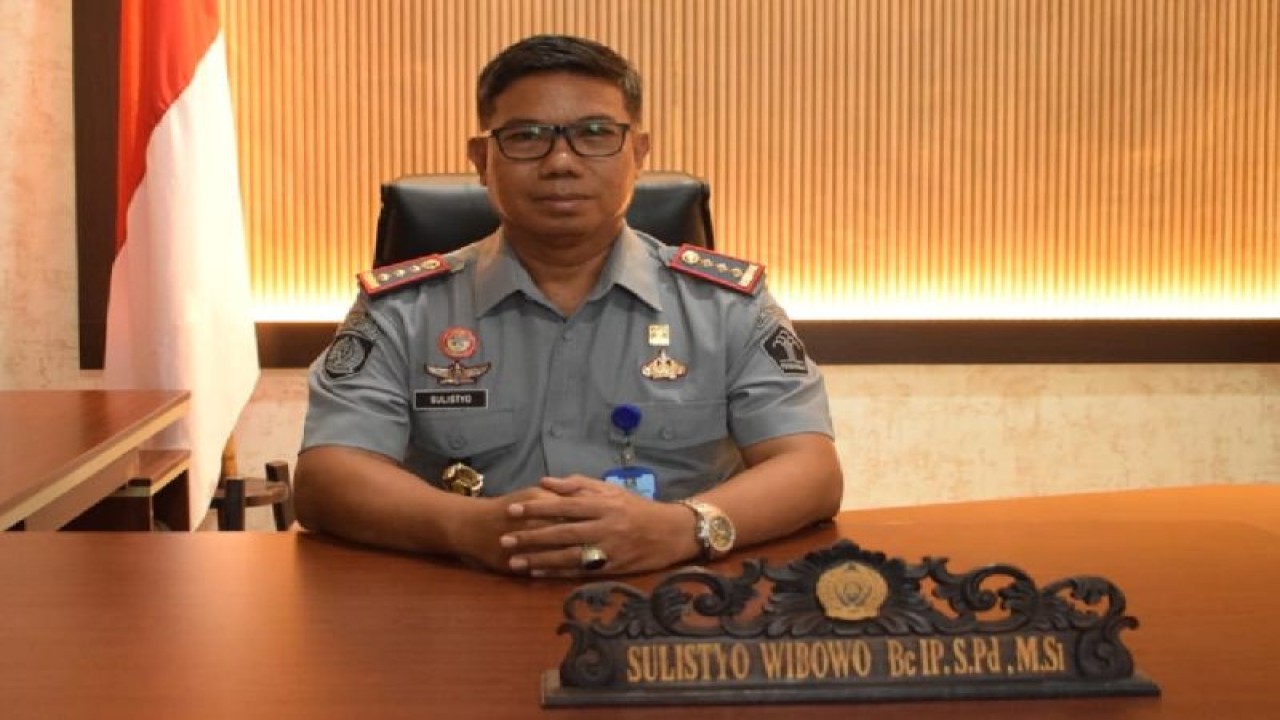 Kepala Lapas Abepura Jayapura, Papua Sulistyo Wibowo. ANTARA/HO/Dokumen pribadi.