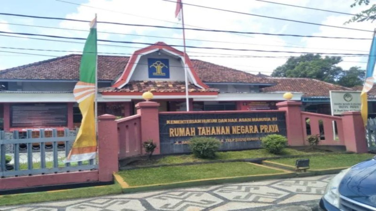 Rutan Kelas IIB Praya, Kabupaten Lombok Tengah, Provinsi Nusa Tenggara Barat (NTB) (ANTARA/Akhyar Rosidi)