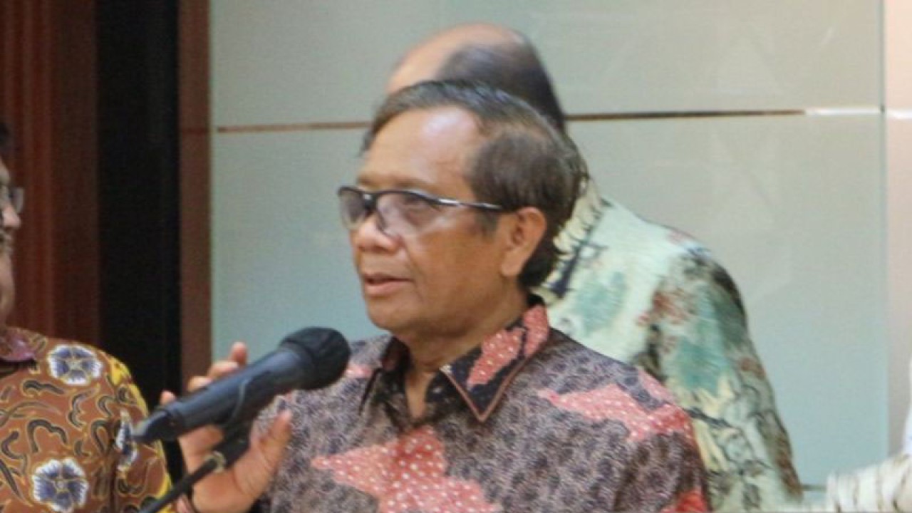 Menkopolhukam Mahfud MD. ANTARA/Fianda Sjofjan Rassat