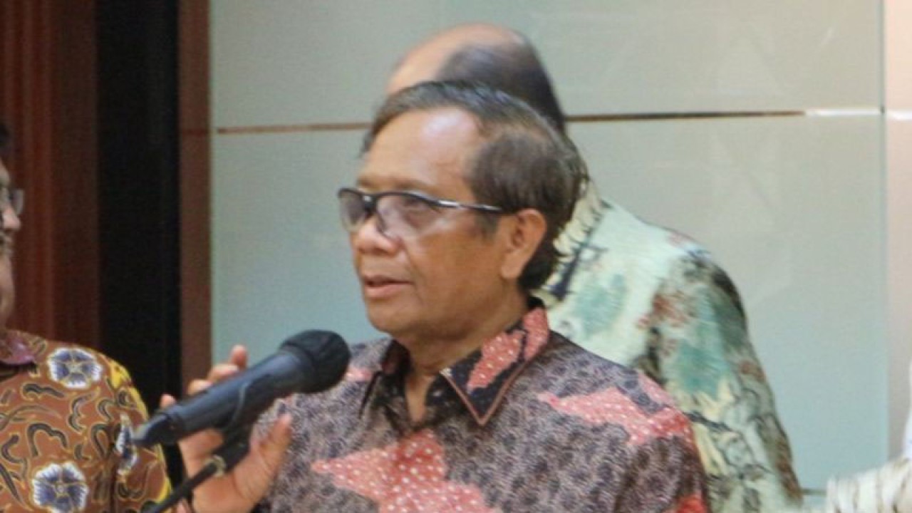 Menkopolhukam Mahfud MD. ANTARA/Fianda Sjofjan Rassat